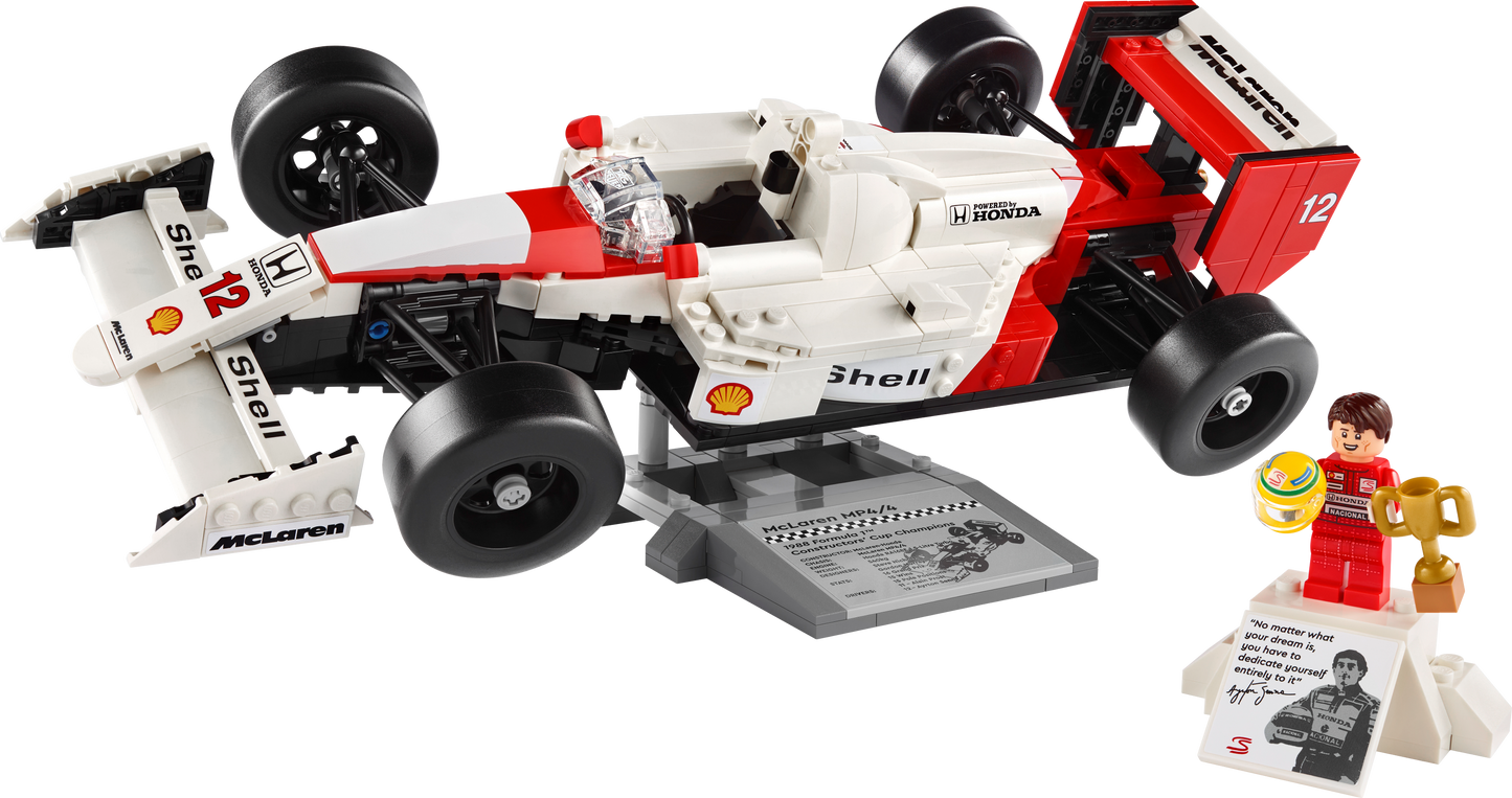LEGO Icons | McLaren MP4/4 & Ayrton Senna (10330)