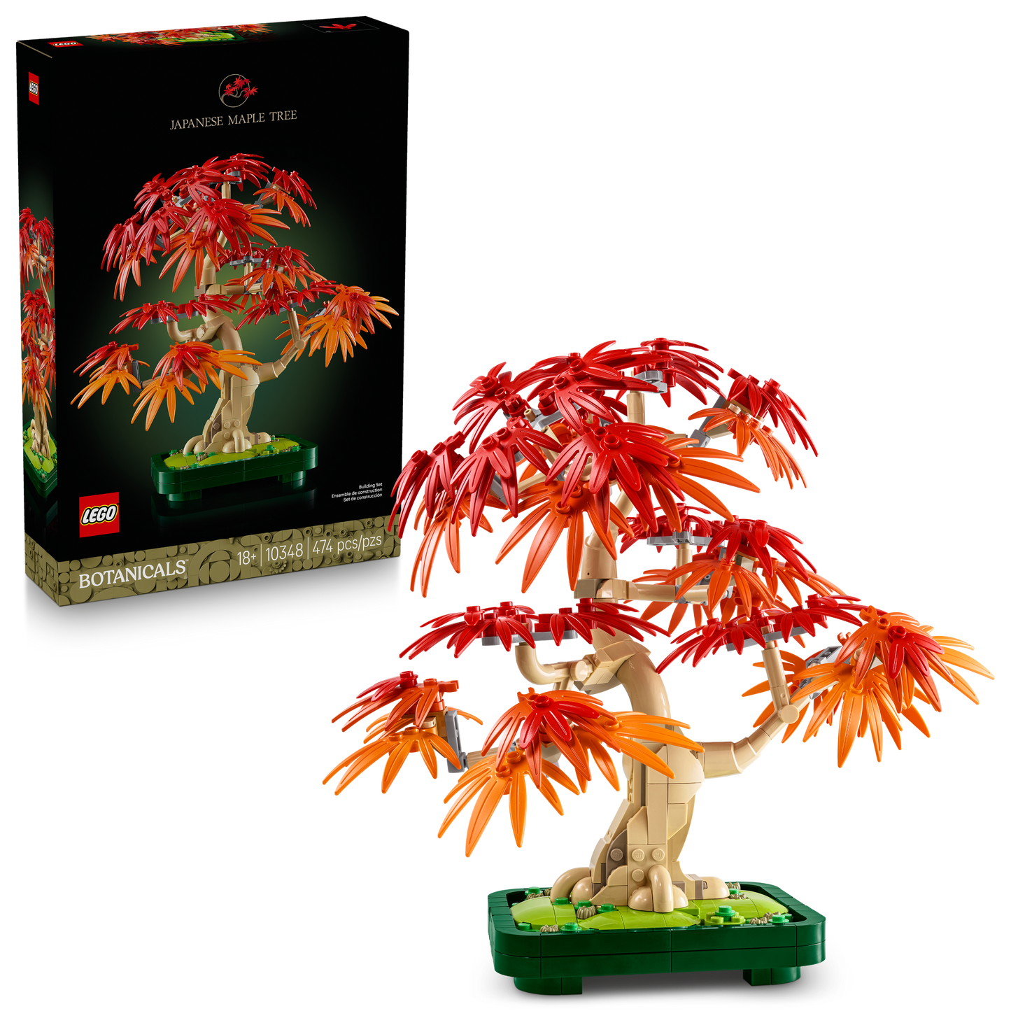 LEGO Botanicals | Japanese Red Maple Bonsai Tree (10348)