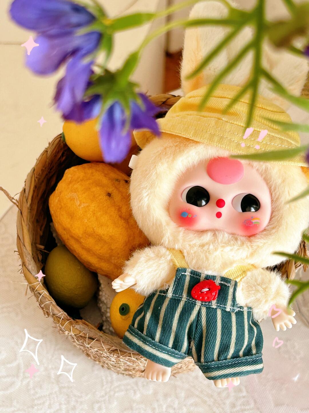 Baby Three | Macaron Cute Bunny Plush Blind Box