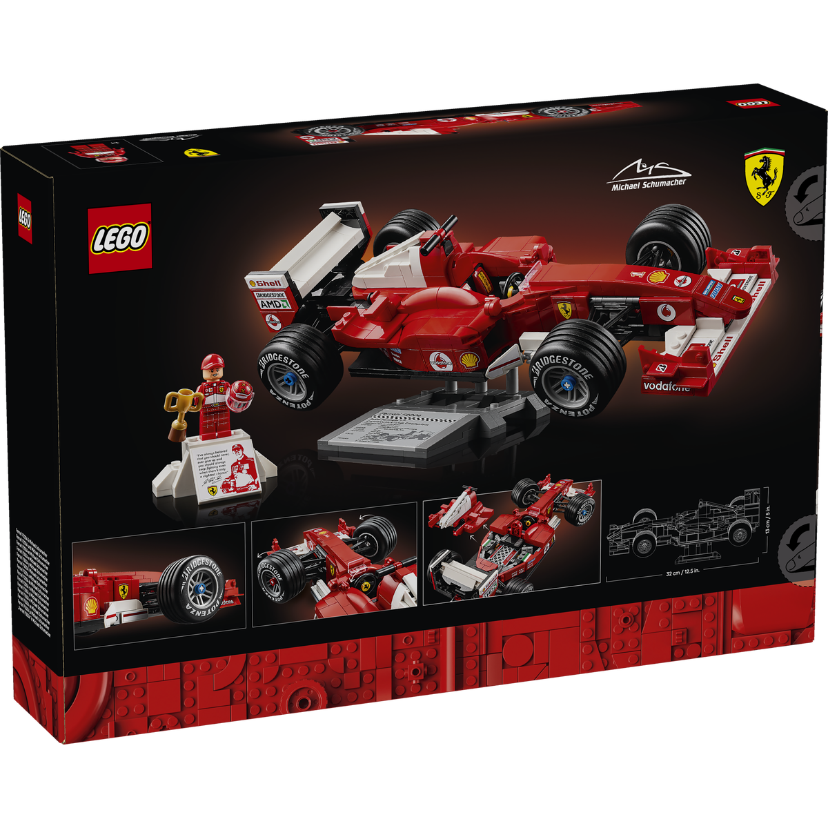 LEGO ICONS F1: Ferrari F2004 & Michael Schumacher (11375)