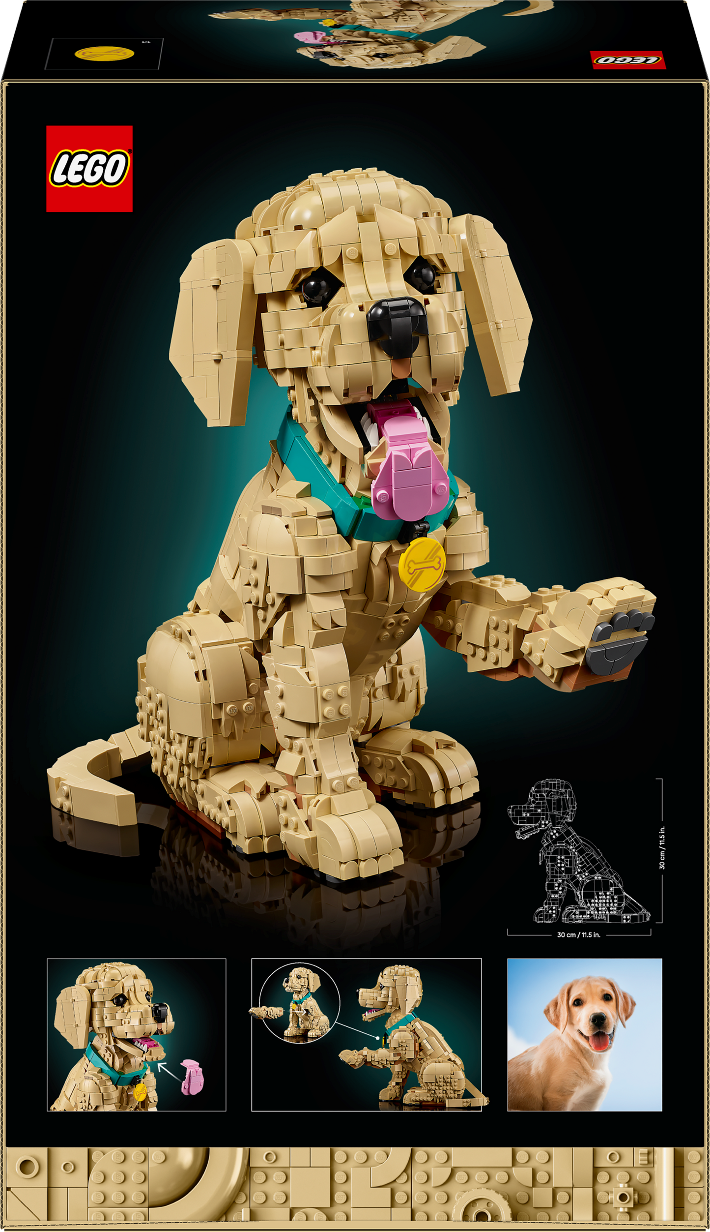 LEGO ICONS: Golden Retriever Puppy (11384)
