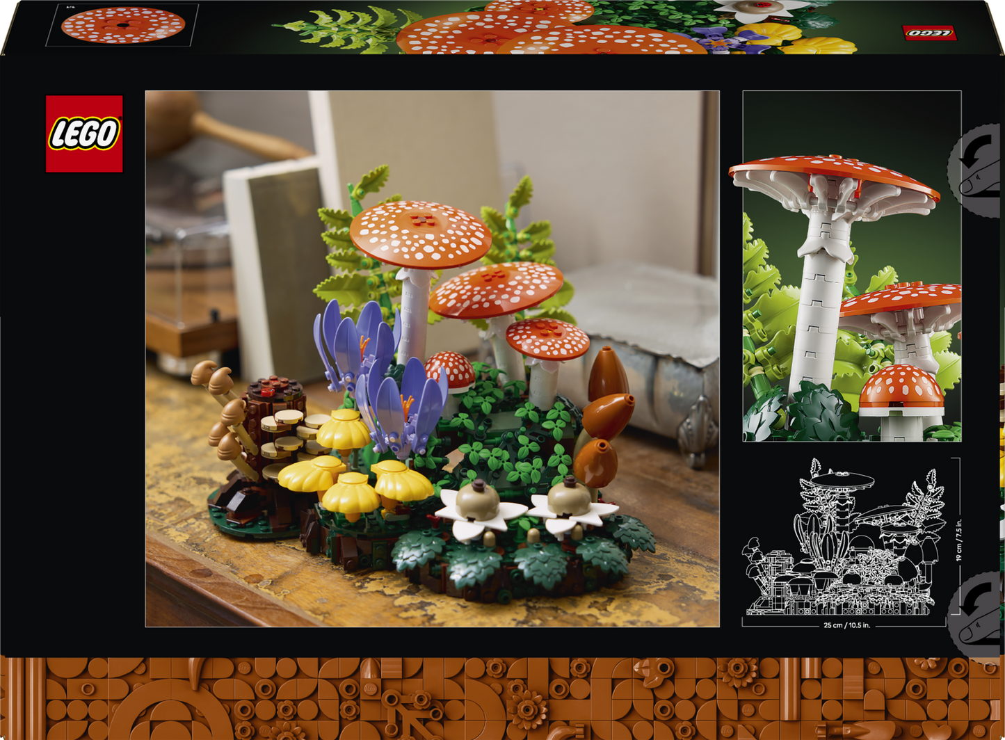 LEGO Botanicals: Woodland Mushrooms (11505)