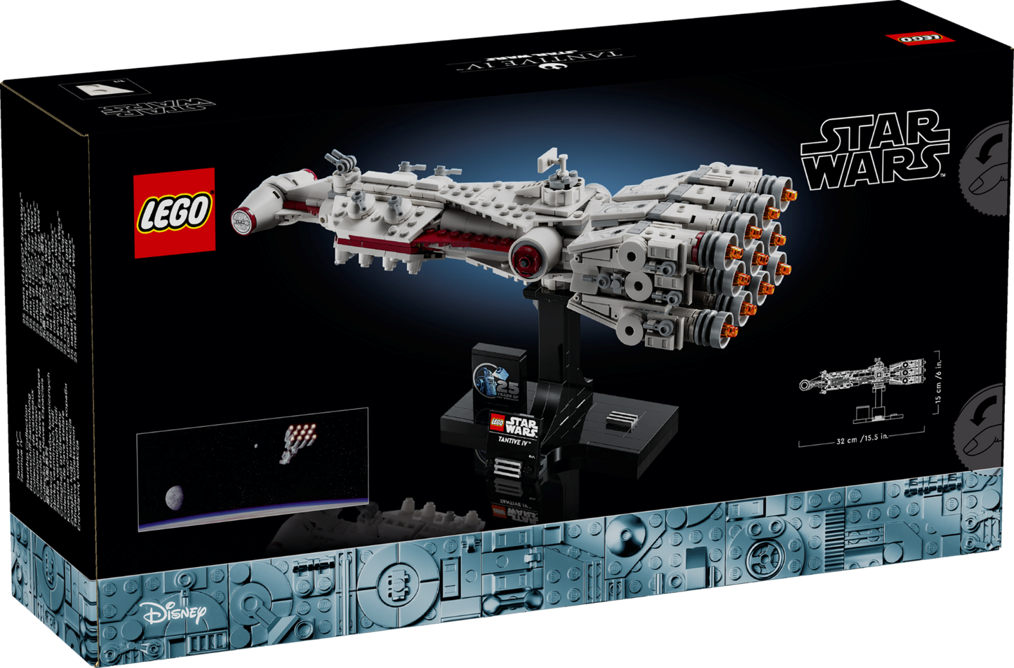 LEGO Tantive IV 75376 Star Wars back of box