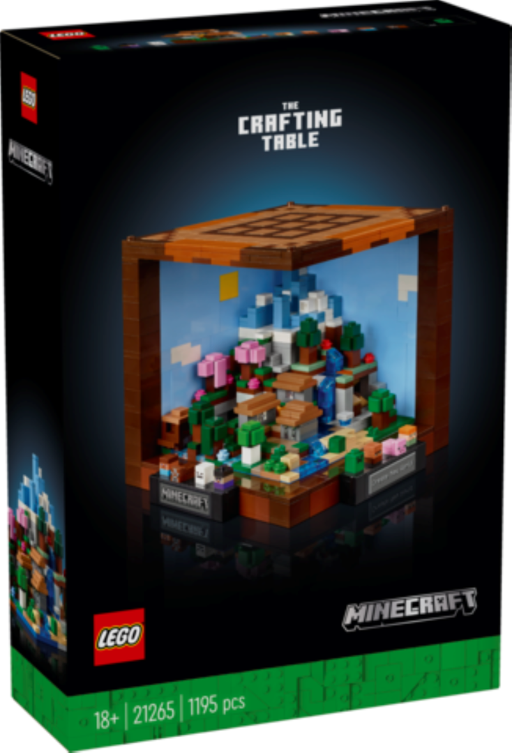 LEGO Minecraft Crafting Table 21265