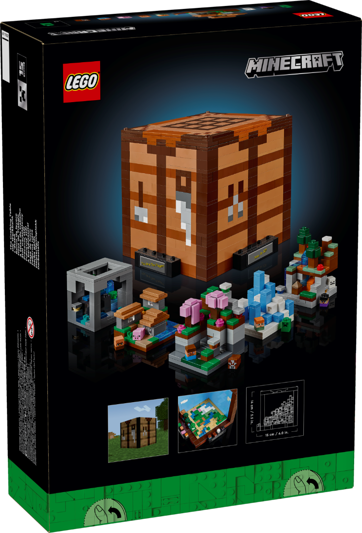 LEGO Minecraft Crafting Table 21265