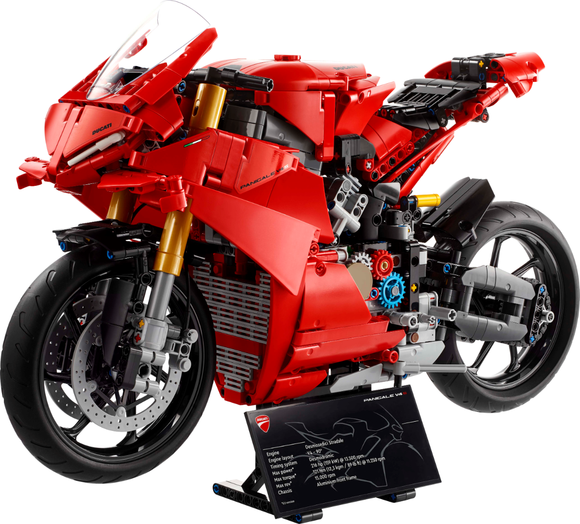 LEGO Ducati Panigale V4 S Motorcycle 42202 Technic
