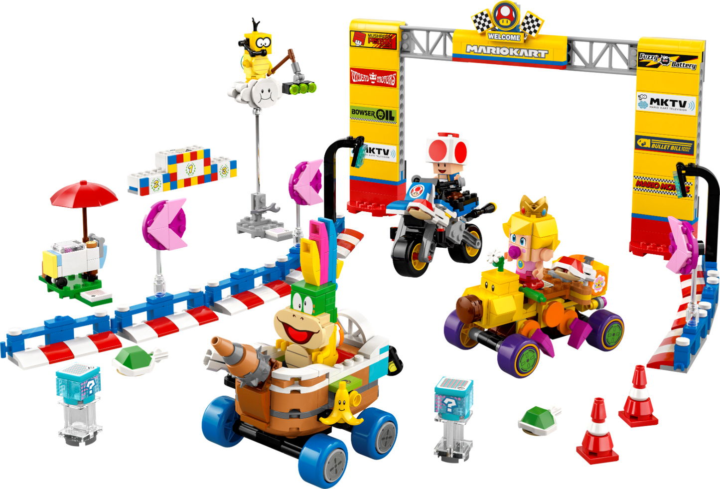 LEGO Mario Kart Baby Peach & Grand Prix Set 72036 Super Mario