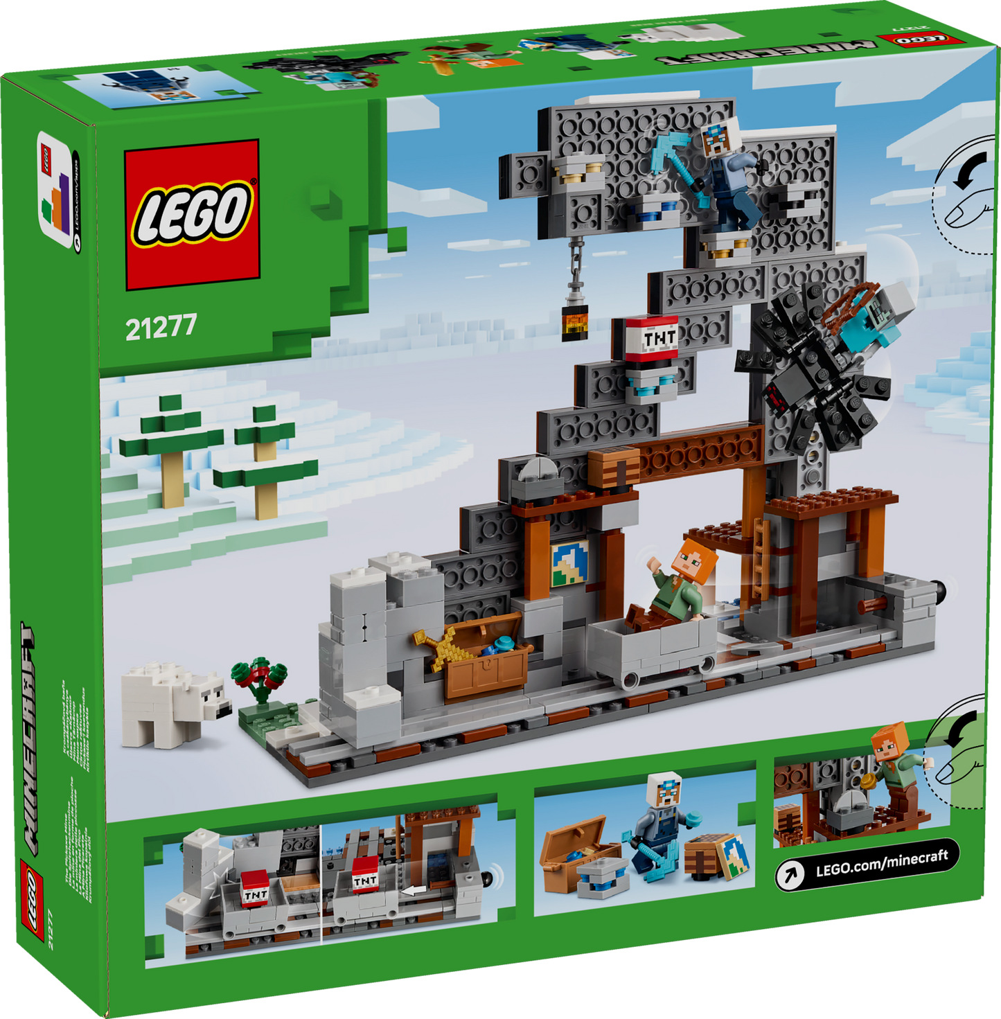 LEGO Minecraft | The Pickaxe Mine (21277)
