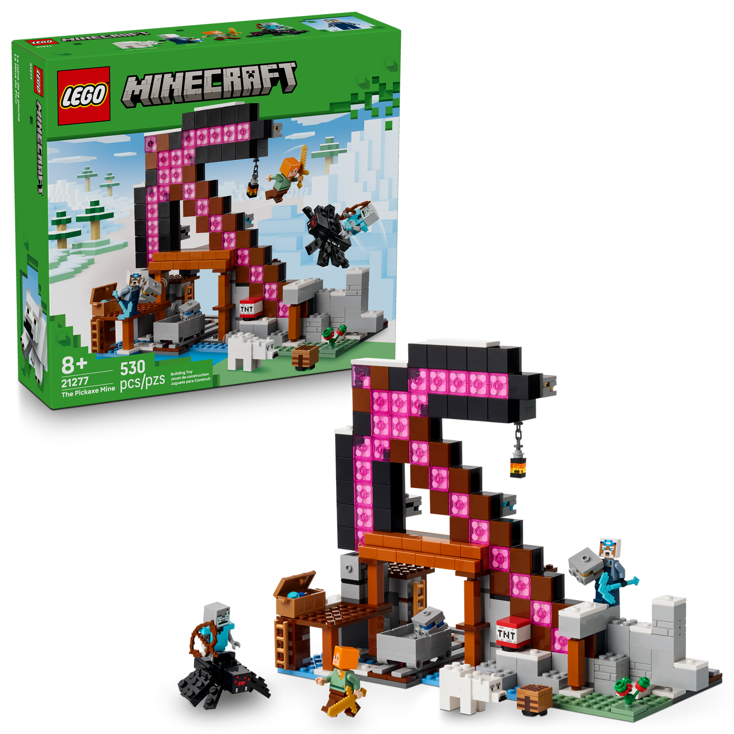 LEGO Minecraft | The Pickaxe Mine (21277)