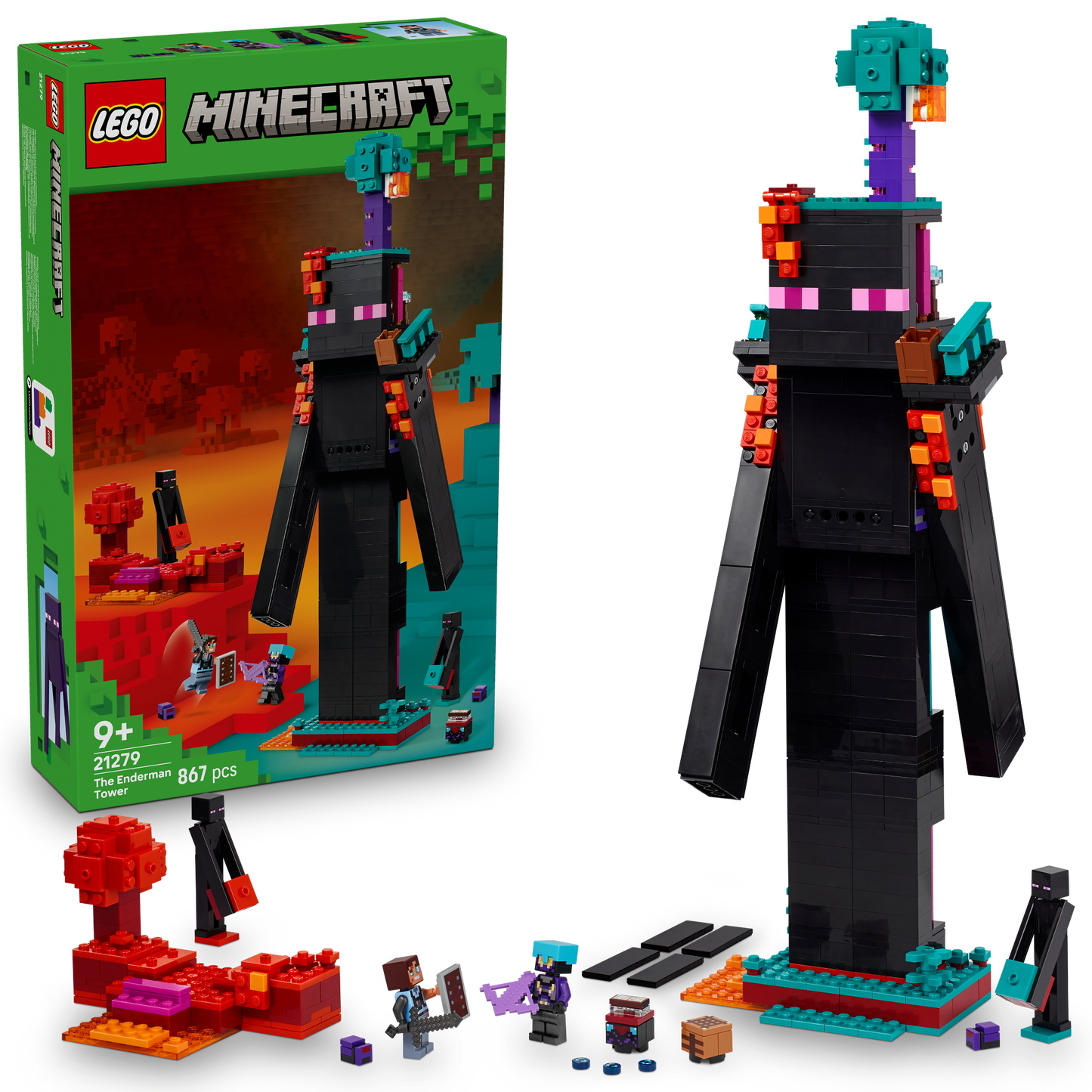 LEGO Minecraft | The Enderman Tower (21279)