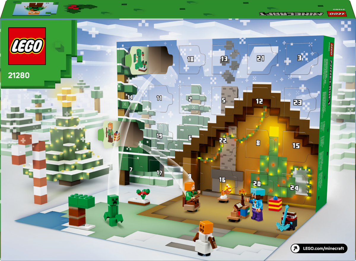 LEGO Minecraft | Advent Calendar 2025 (21280)