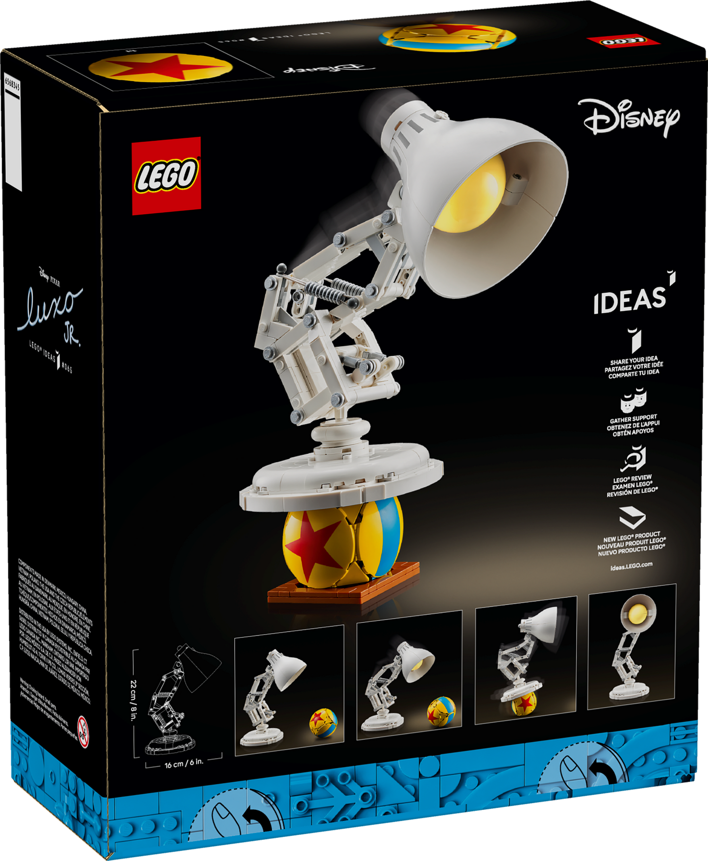 LEGO Ideas | Disney Pixar Luxo Jr. (21357)