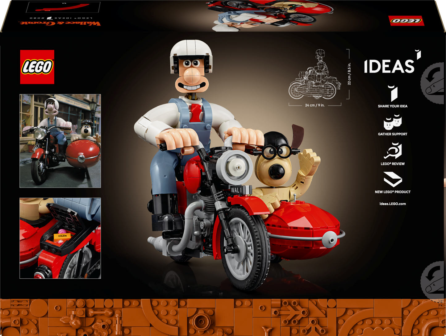 PRE-ORDER - LEGO Ideas: Wallace & Gromit (21371)