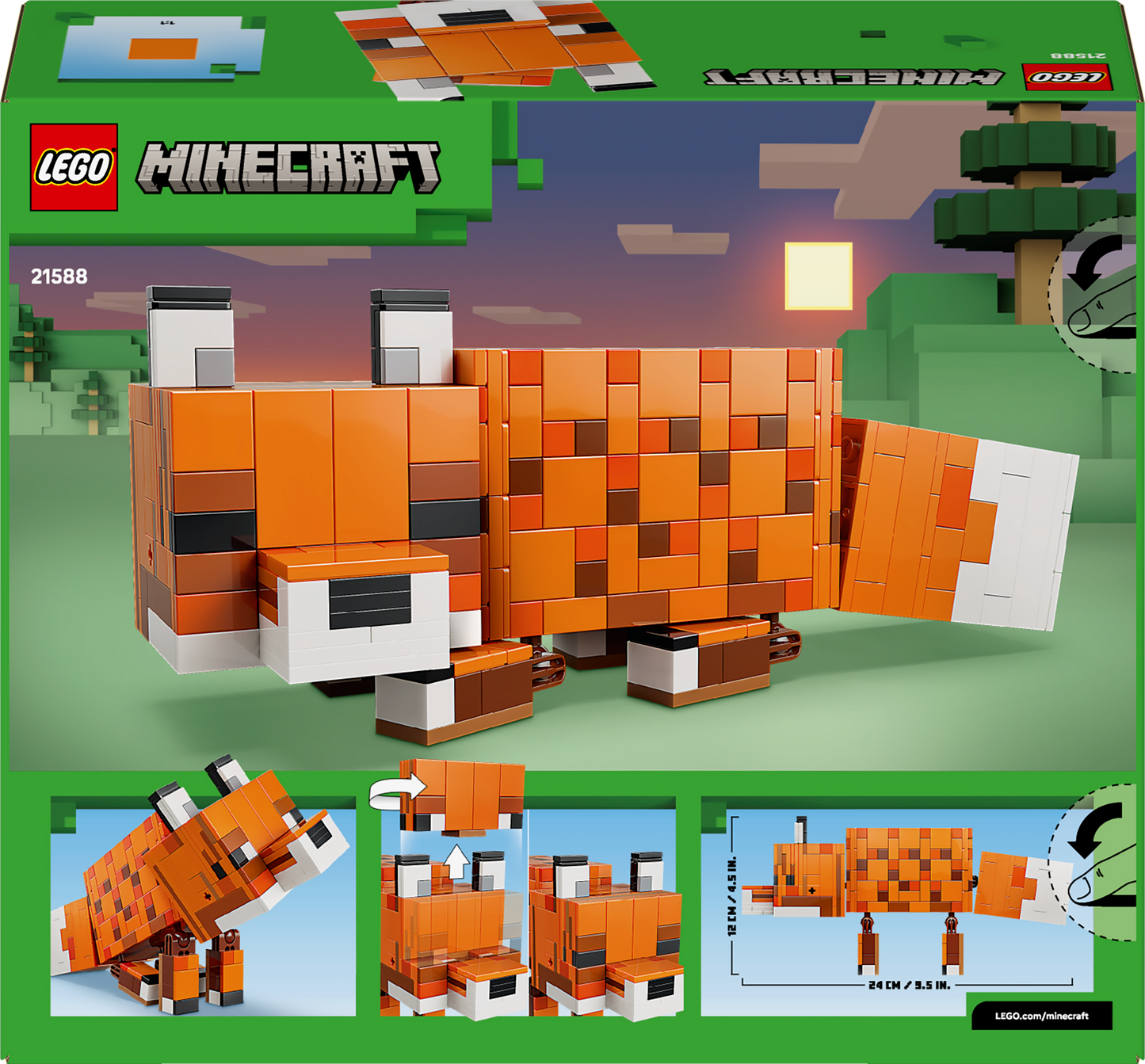 LEGO Minecraft: The Fox (21588)