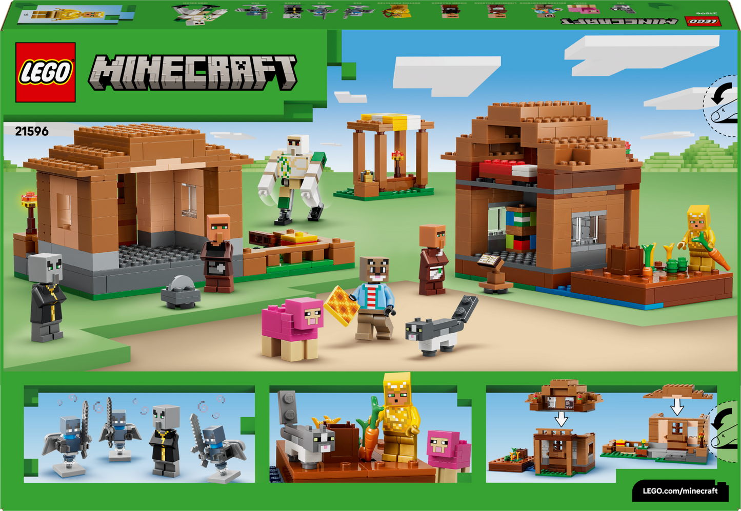 LEGO Minecraft: Evoker Village Attack (21596)
