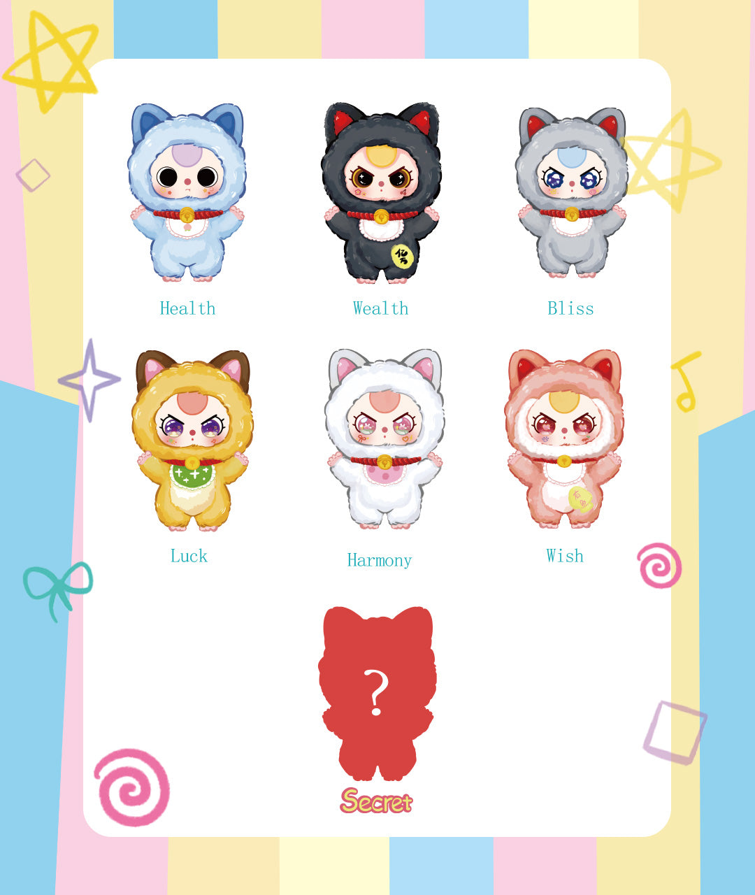 Baby Three | Billionaire Cat Plush Blind Box