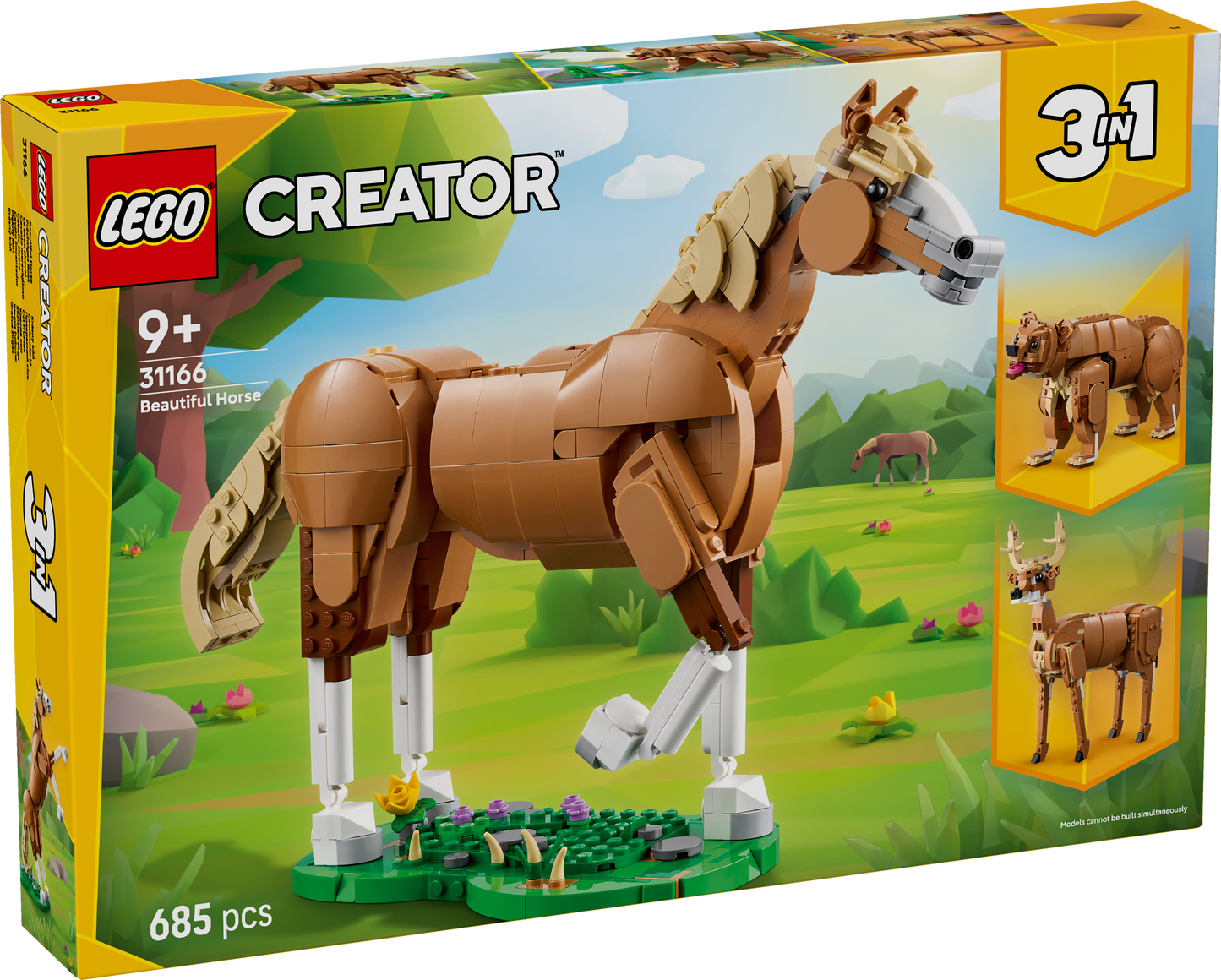LEGO Creator 3in1: Beautiful Horse (31166)