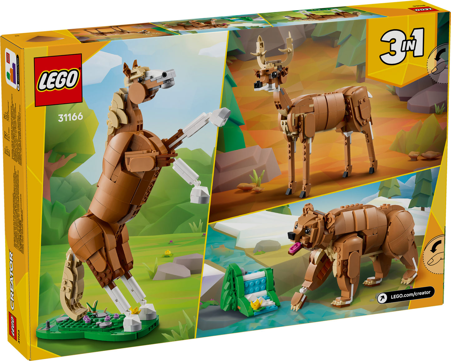 LEGO Creator 3in1: Beautiful Horse (31166)