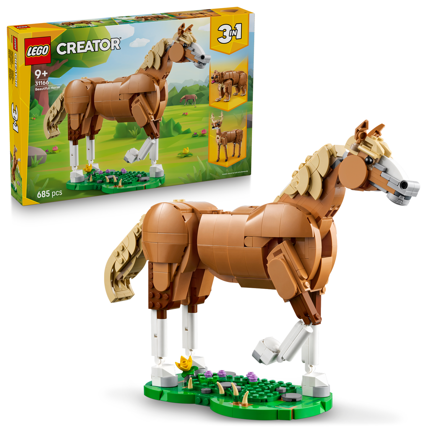 LEGO Creator 3in1: Beautiful Horse (31166)