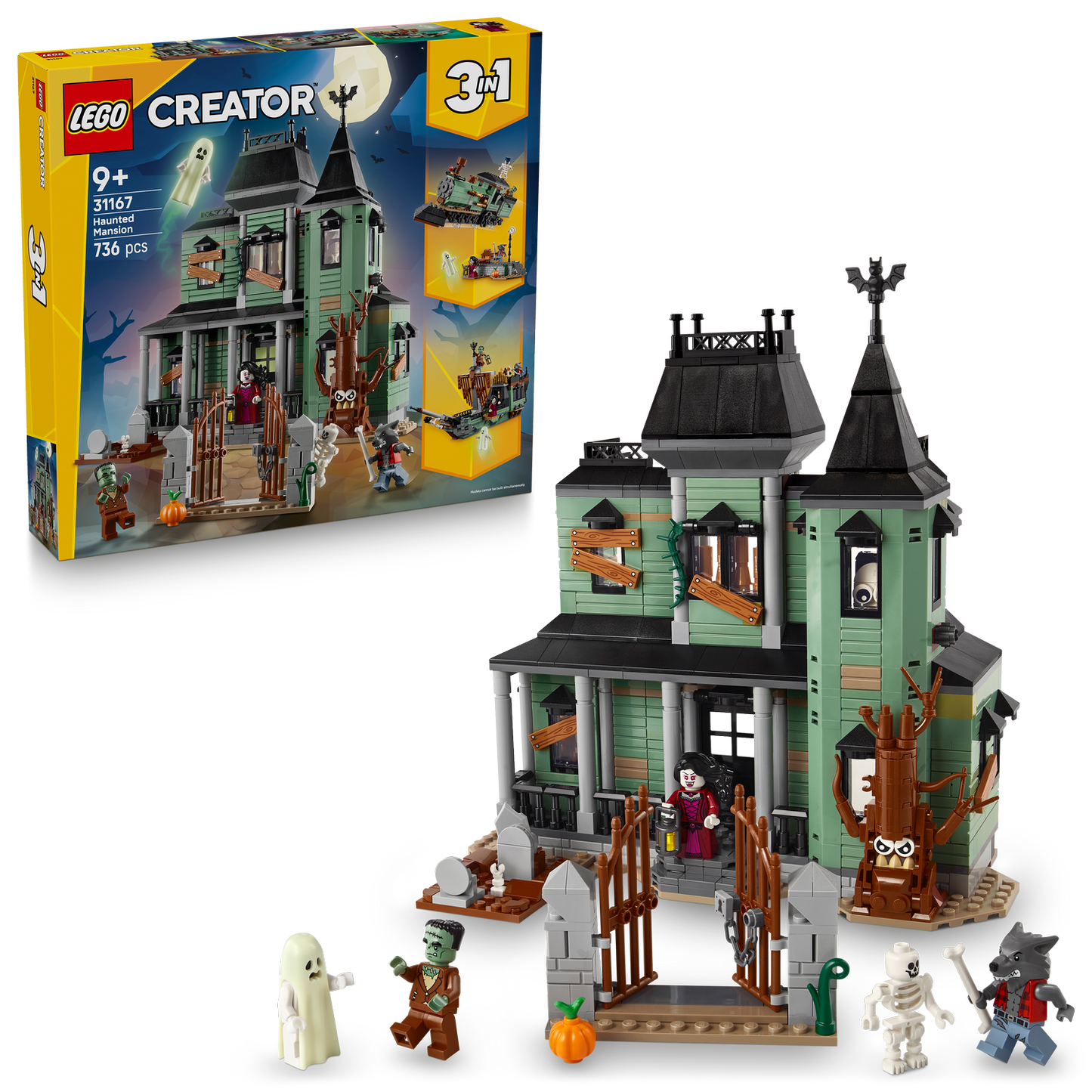 LEGO Creator 3in1: Haunted Mansion (31167)