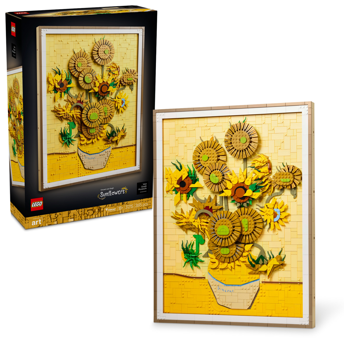 LEGO ART: Vincent Van Gogh – Sunflowers (31215)