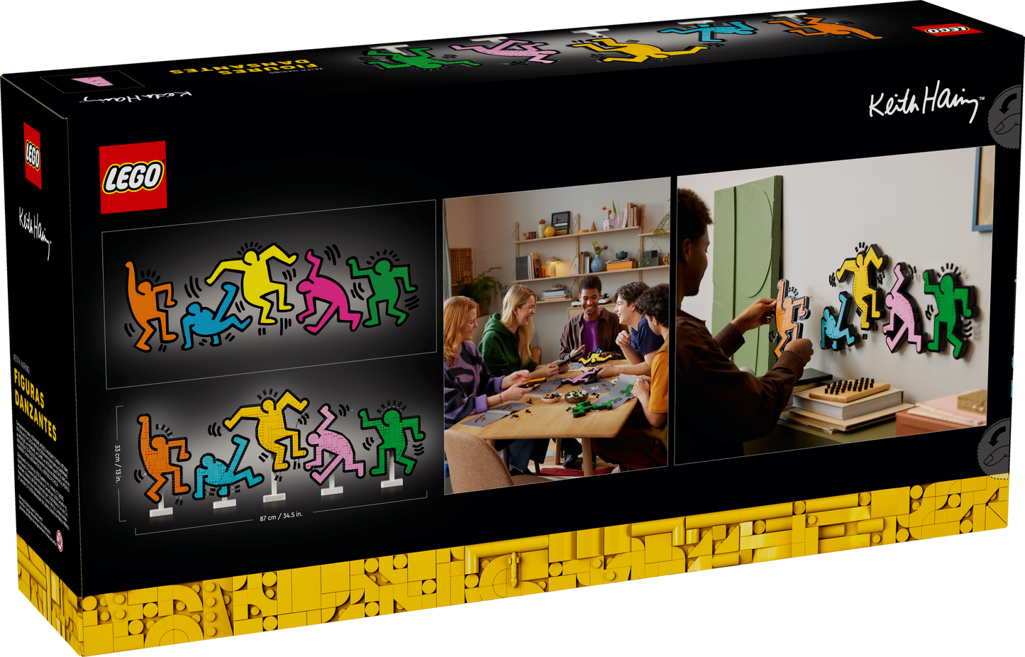 LEGO Art | Keith Haring Dancing Figures (31216)