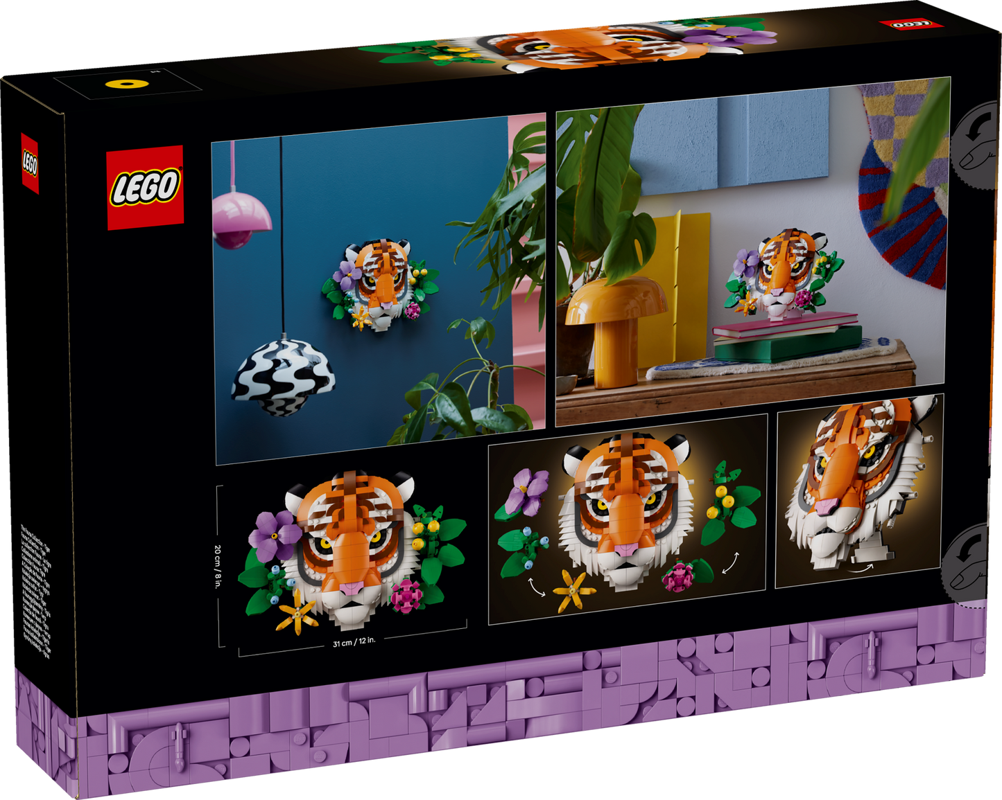 LEGO Art | The Fauna Collection – Tiger (31217)