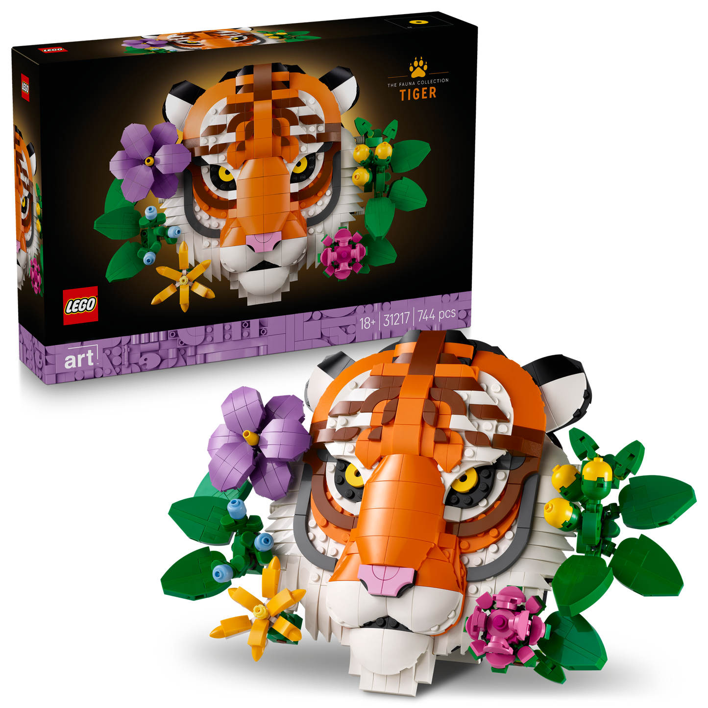 LEGO Art | The Fauna Collection – Tiger (31217)