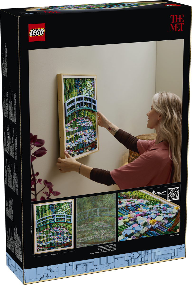 LEGO Art Claude Monet | Bridge over a Pond of Water Lilies (31220)