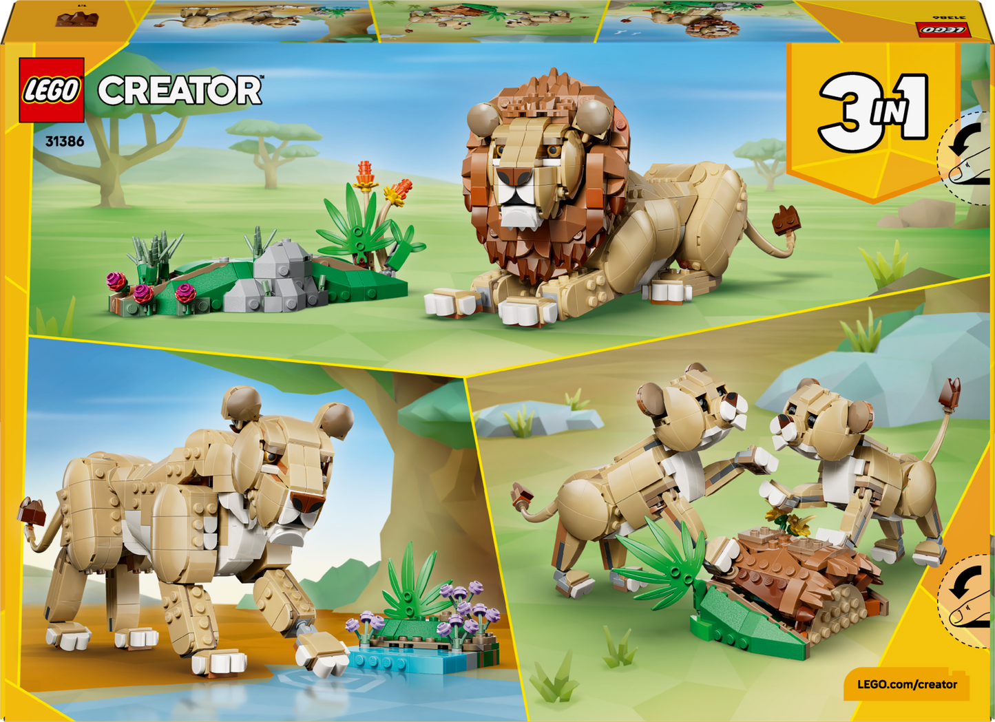 LEGO Creator: Wild Animals: Majestic Lion (31386)