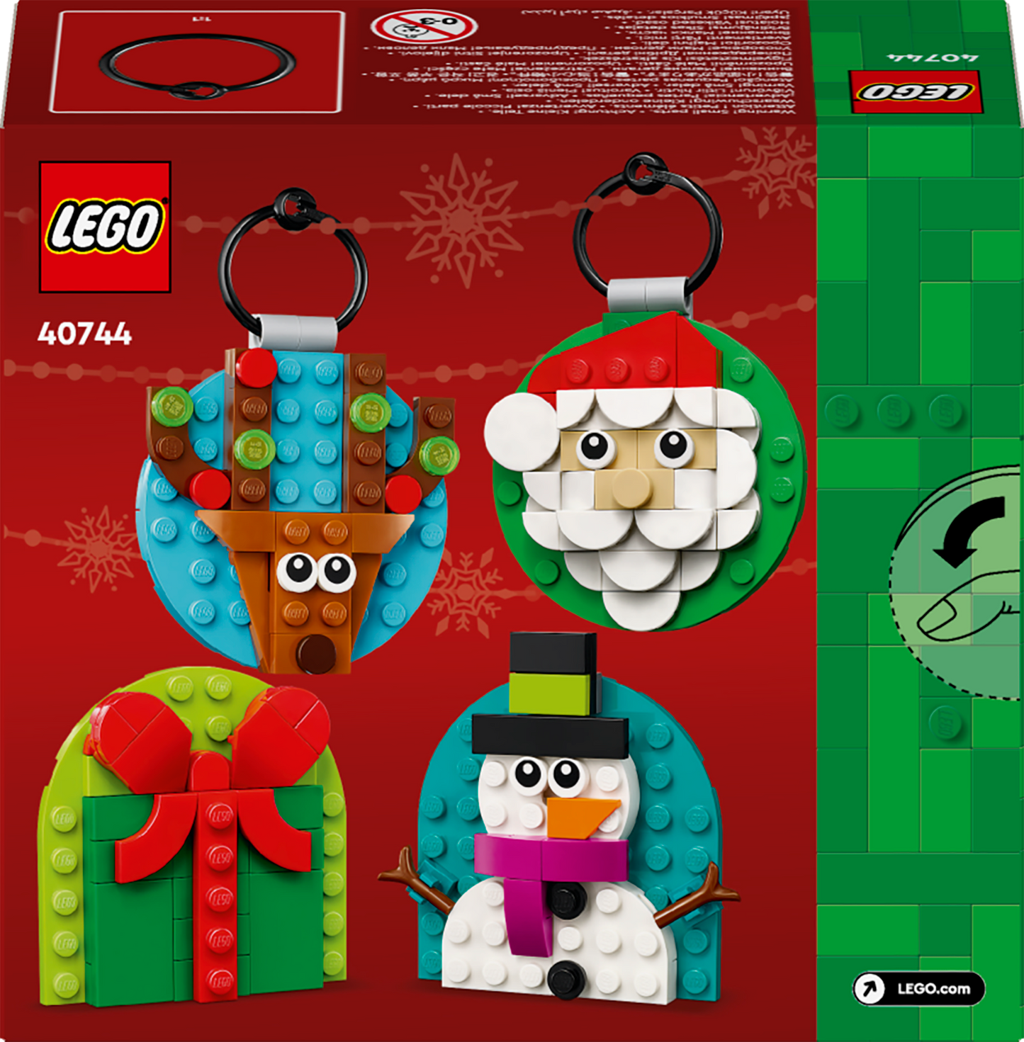 LEGO Seasons and Occasions: Christmas Ornament Selection (40744)