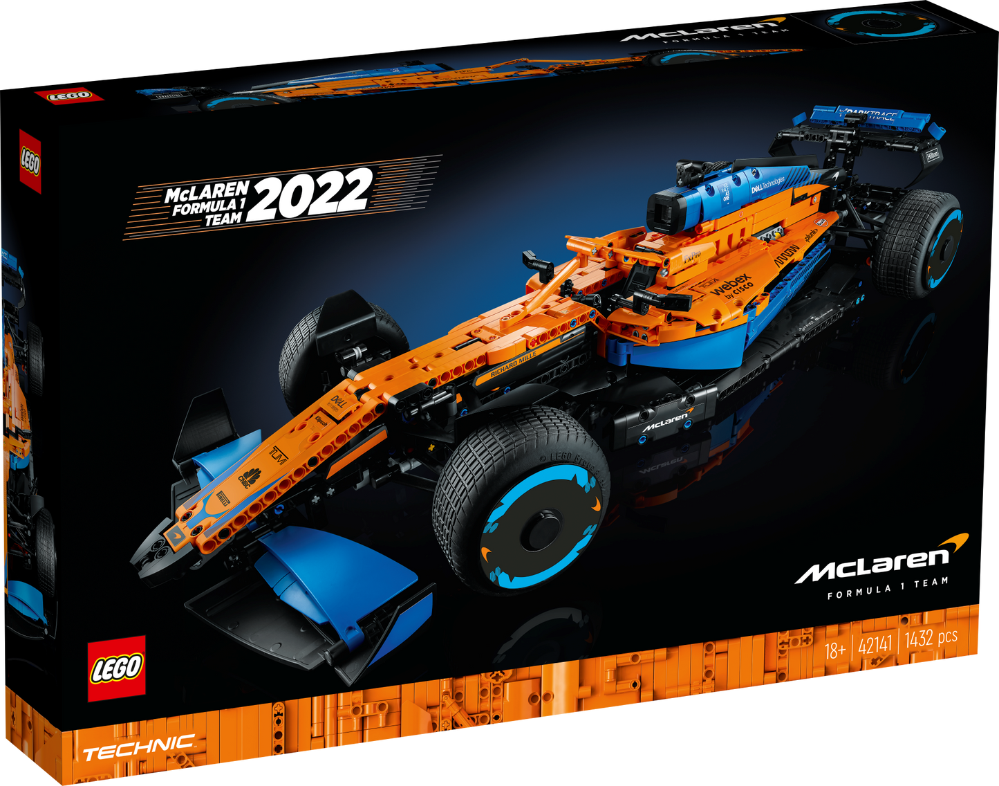 LEGO TECHNIC: McLaren Formula 1 Race Car (42141)