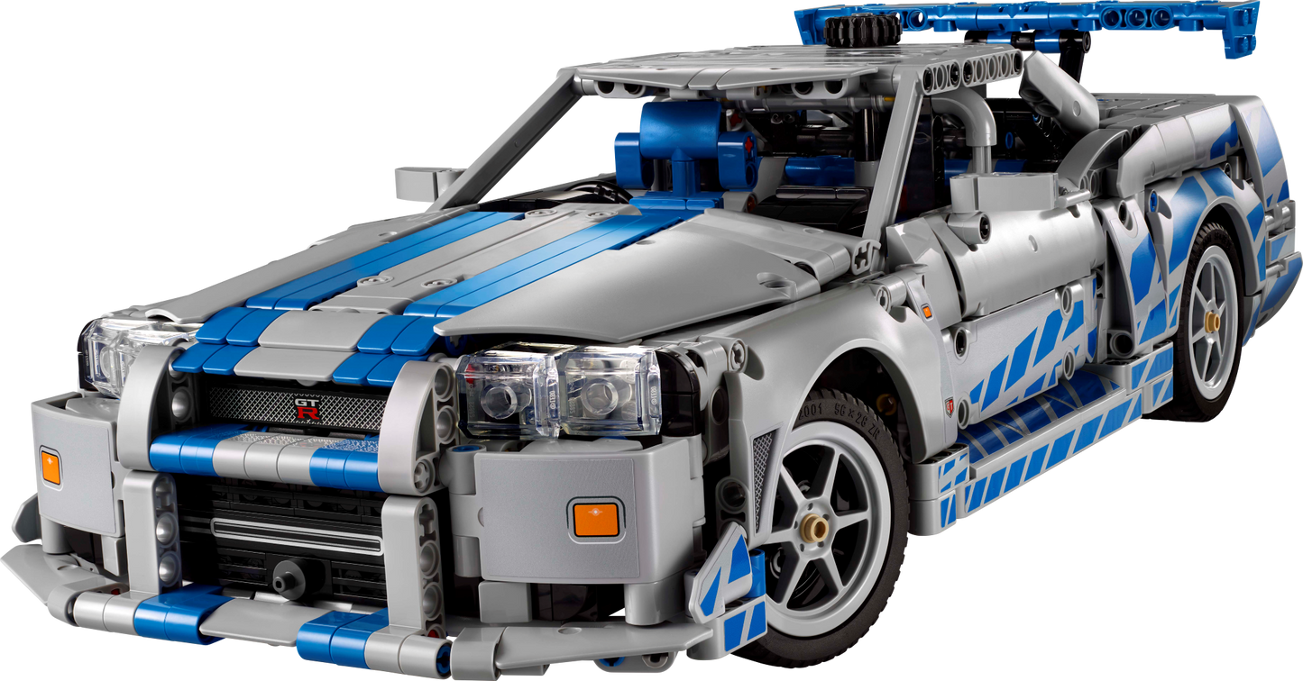 LEGO Technic | 2 Fast 2 Furious | Nissan Skyline GT-R (R34) Car (42210)