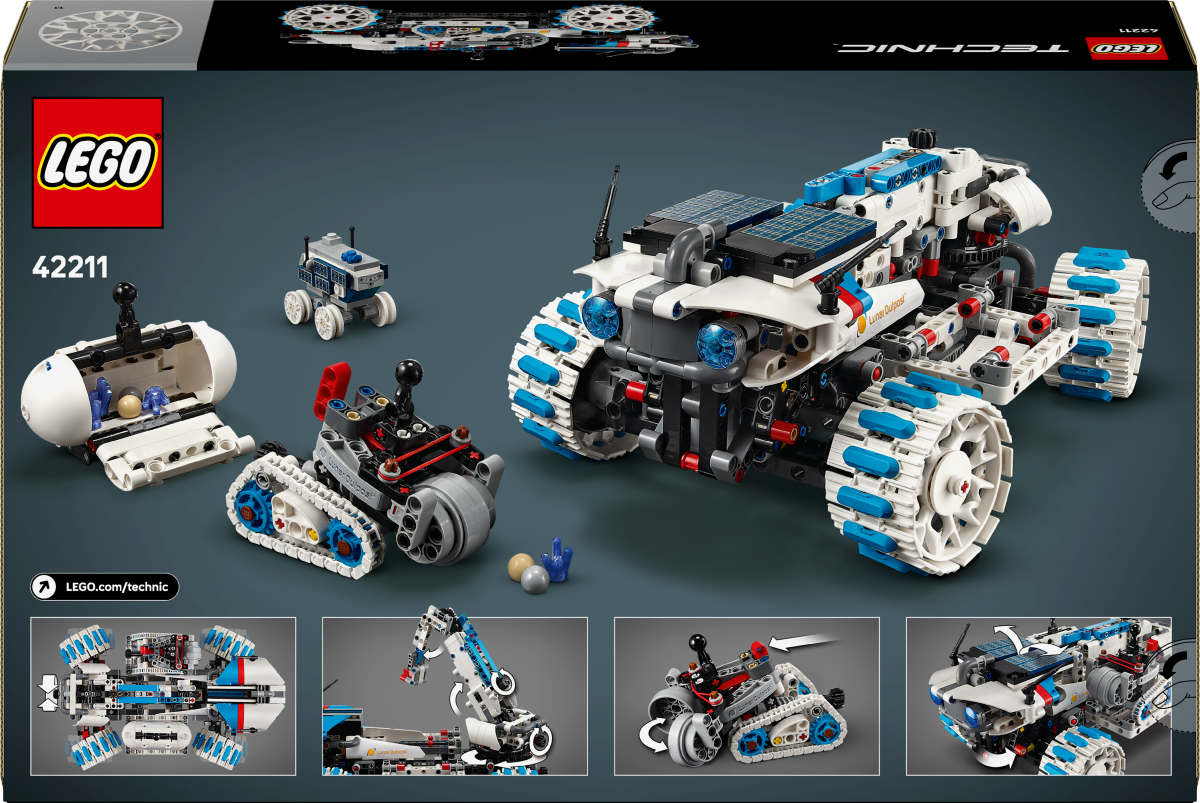 LEGO Technic: Lunar Outpost™ Moon Rover Space Vehicle (42211)