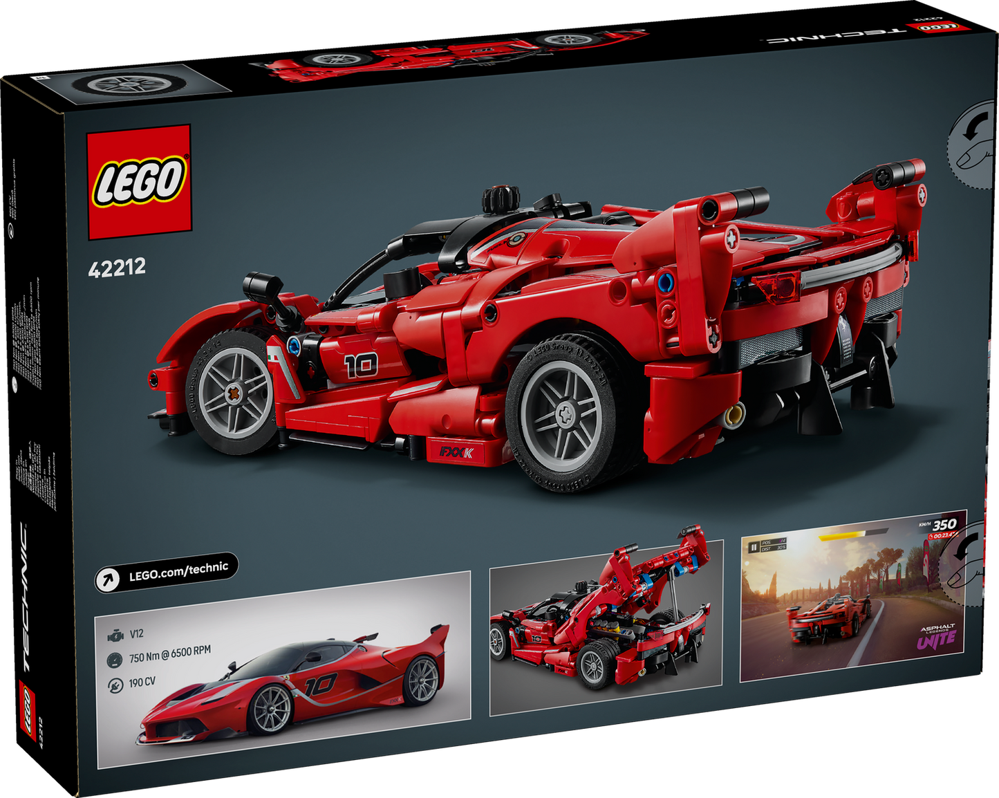 LEGO Technic: Ferrari FXX K (42212)