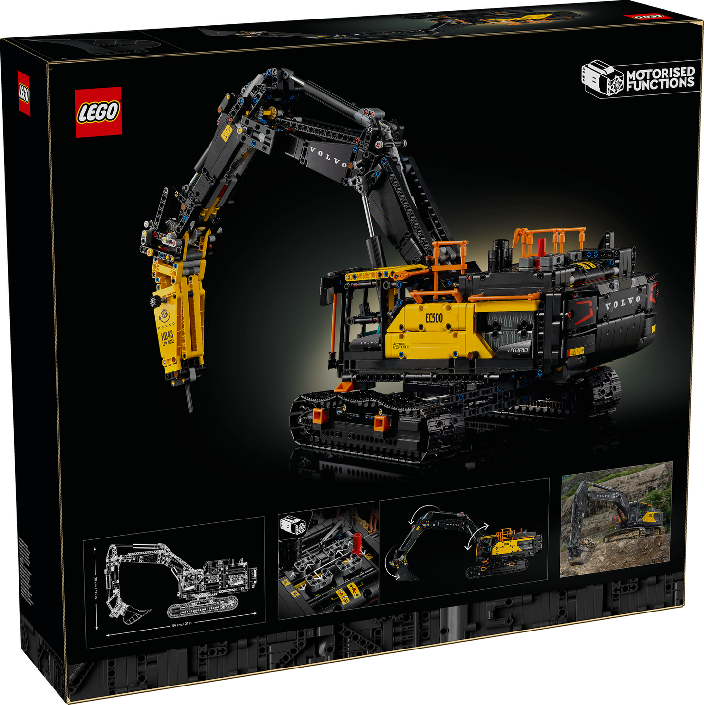 LEGO Technic: Volvo EC500 Hybrid Excavator (42215)