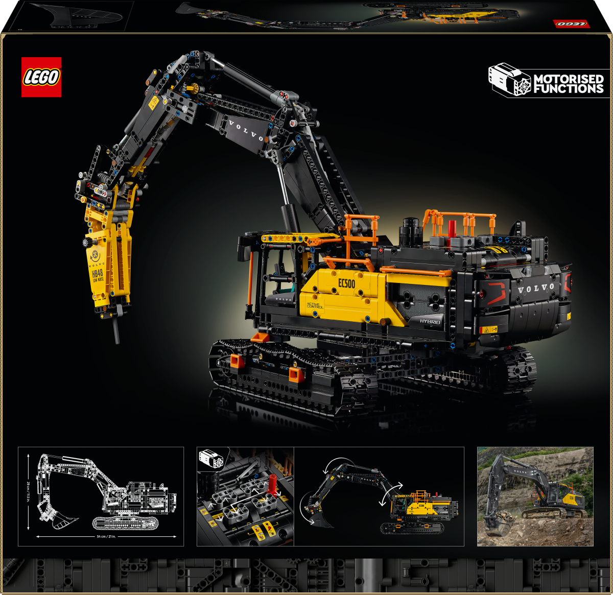LEGO Technic: Volvo EC500 Hybrid Excavator (42215)