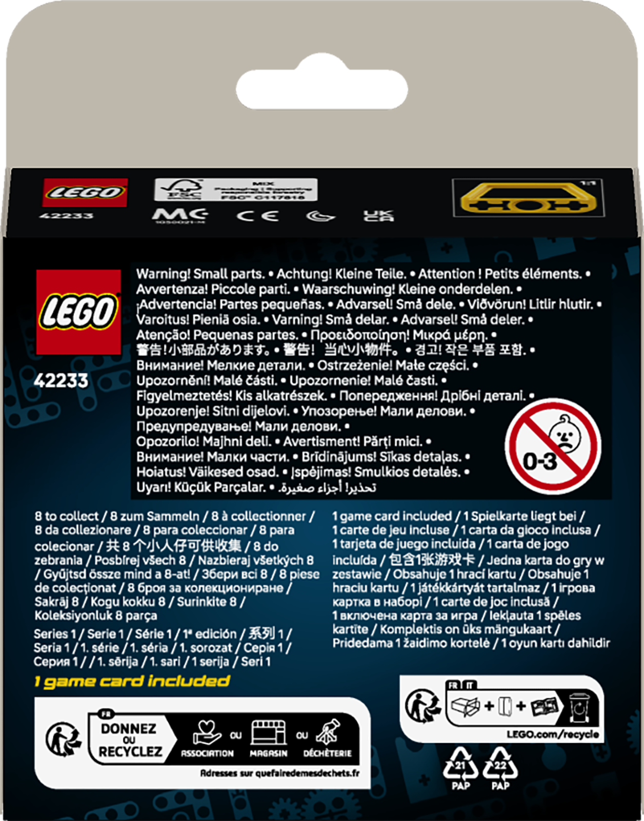 LEGO Technic: Mighty Machines - Single Mystery Pack (42233)