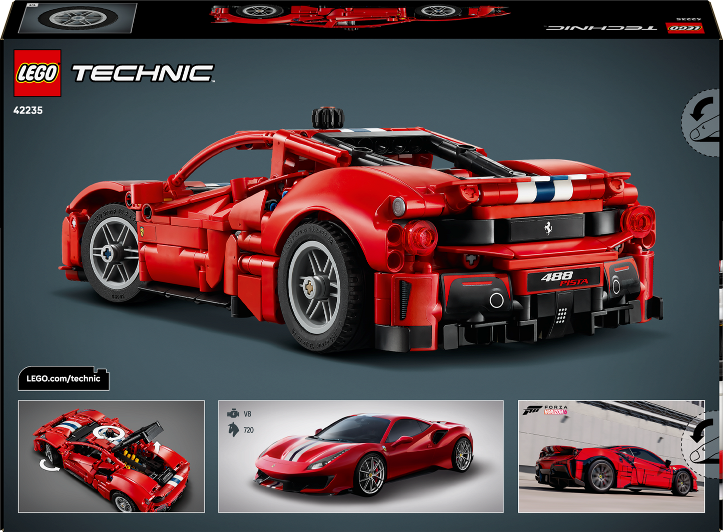 LEGO Technic: Ferrari 488 PISTA Car (42235)