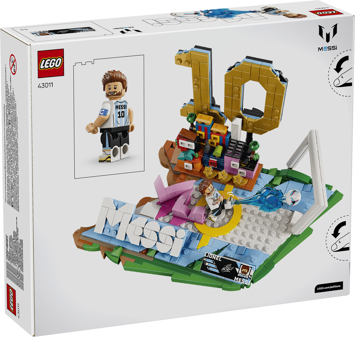LEGO Editions Lionel Messi – Football Highlights Set (43011)