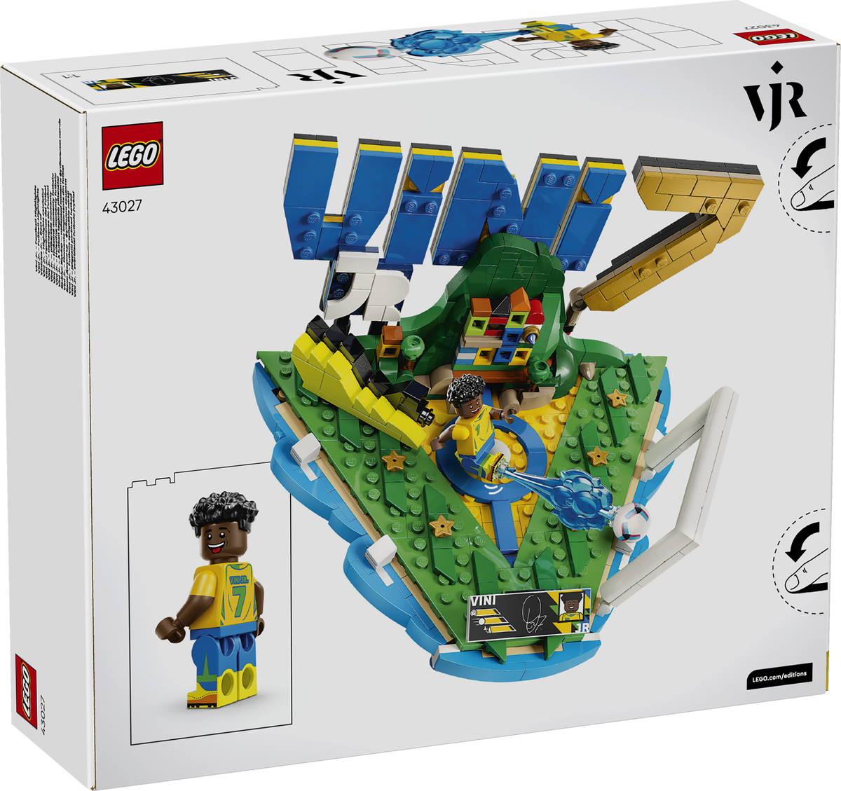 LEGO Editions Vini Jr. – Football Highlights Set (43027)