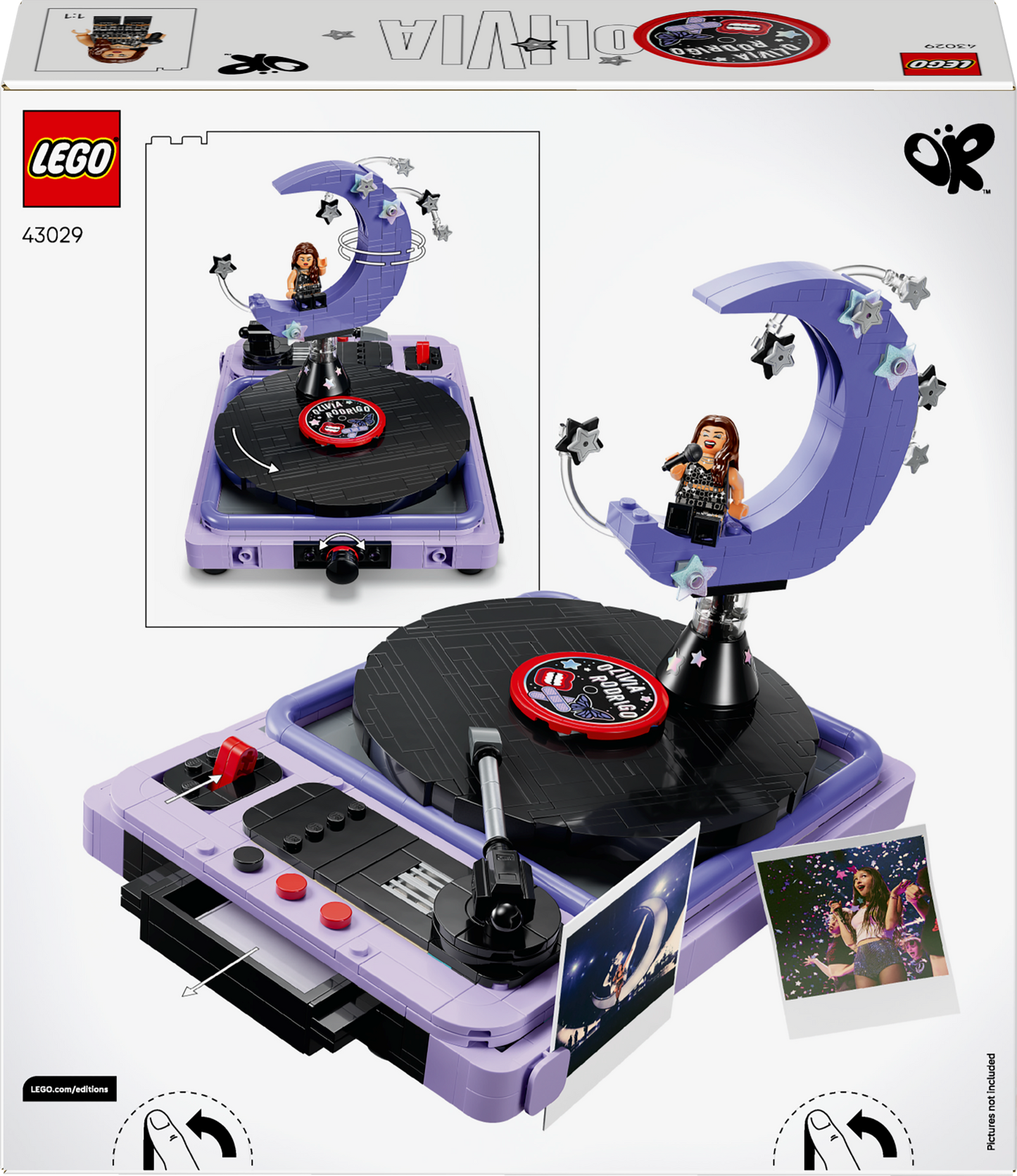 PRE-ORDER - LEGO Olivia Rodrigo: Olivia Rodrigo's Concert Moon V29 (43029)