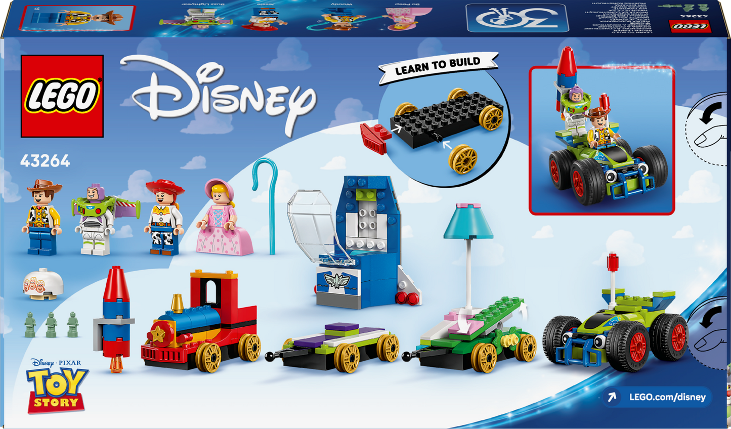 LEGO Disney Pixar: Toy Story Celebration Train & RC Car (43264)