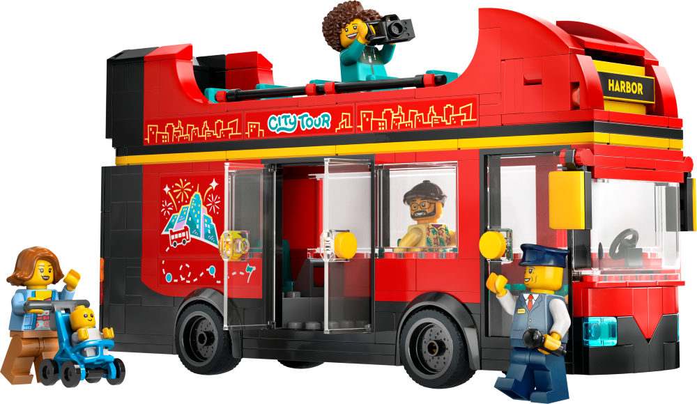 LEGO City: Red Double-Decker Sightseeing Bus (60407)