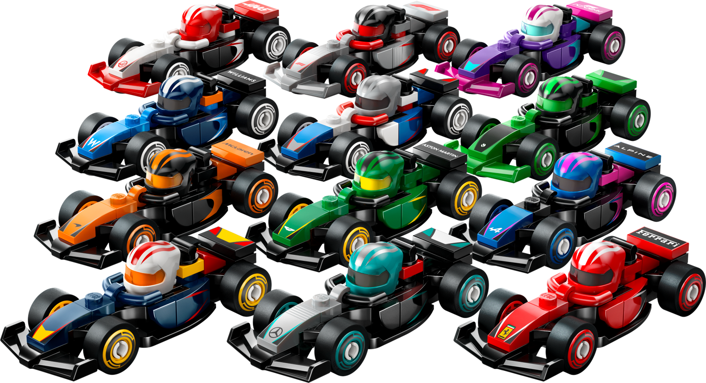 LEGO Formula 1 | F1 Collectible Race Cars - Single Pack (71049)