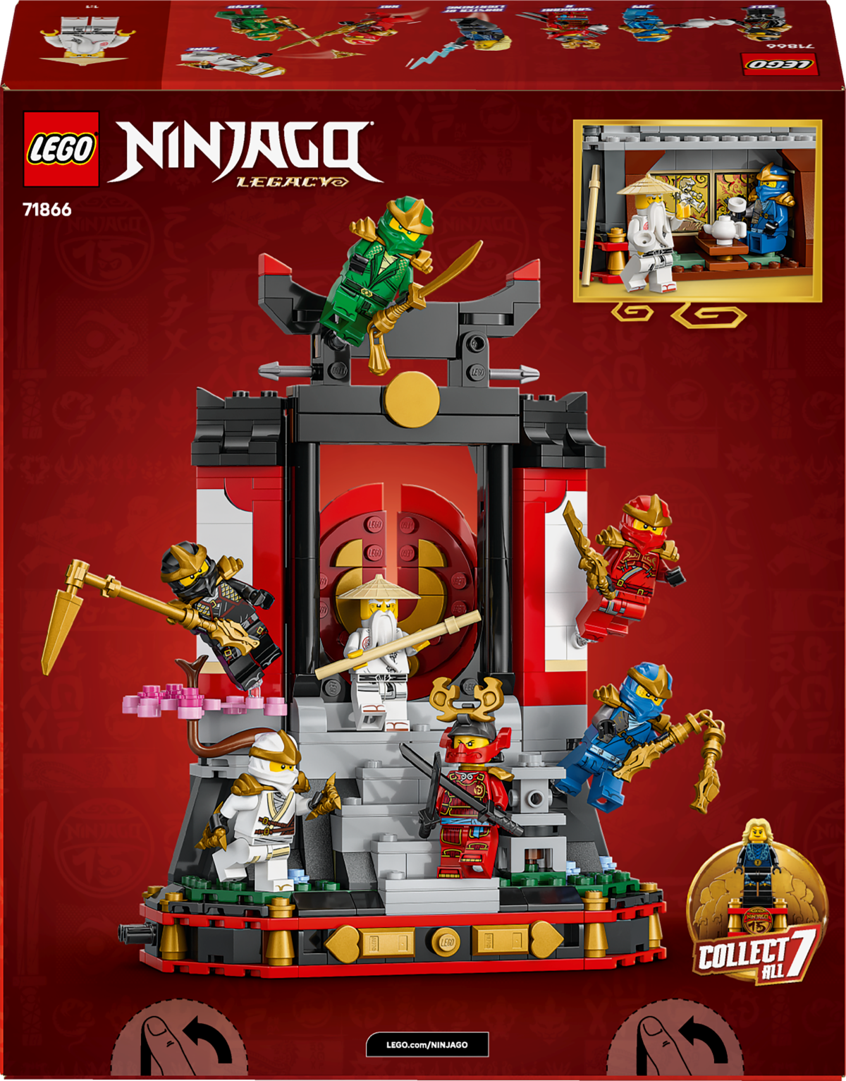 LEGO Ninjago: Ninja Character Display 15th Anniversary (71866)