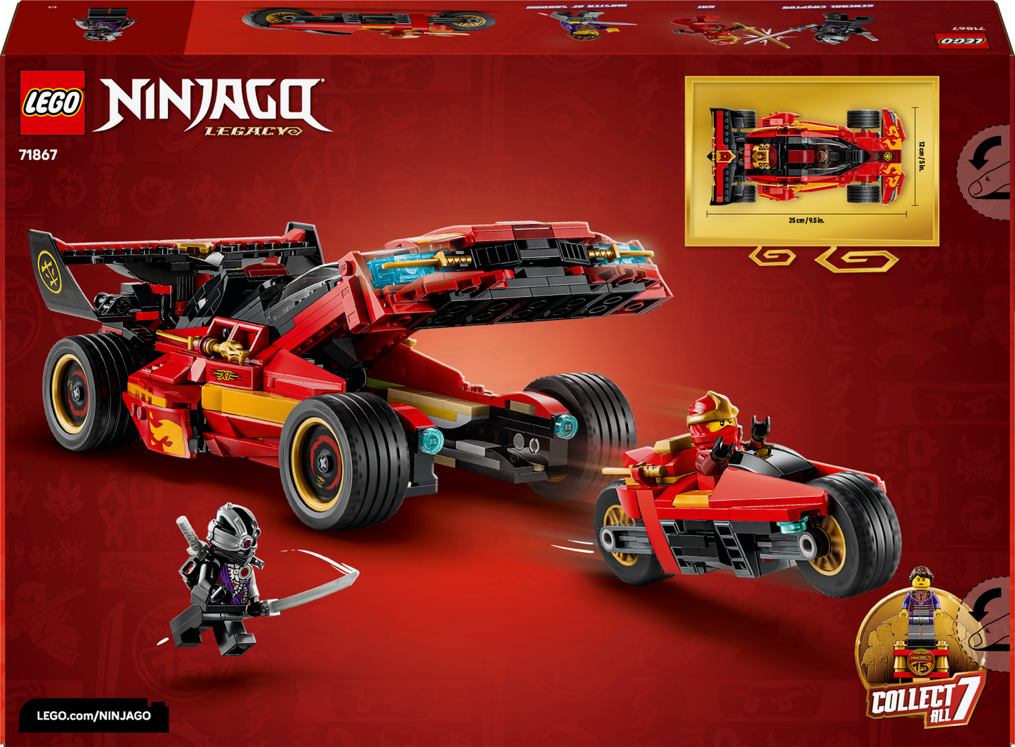 LEGO Ninjago: X-1 Ninja Charger 15th Anniversary (71867)