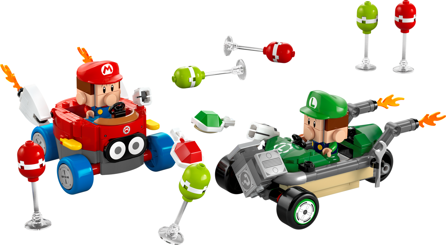 LEGO Mario Kart Baby Mario vs. Baby Luigi 72034
