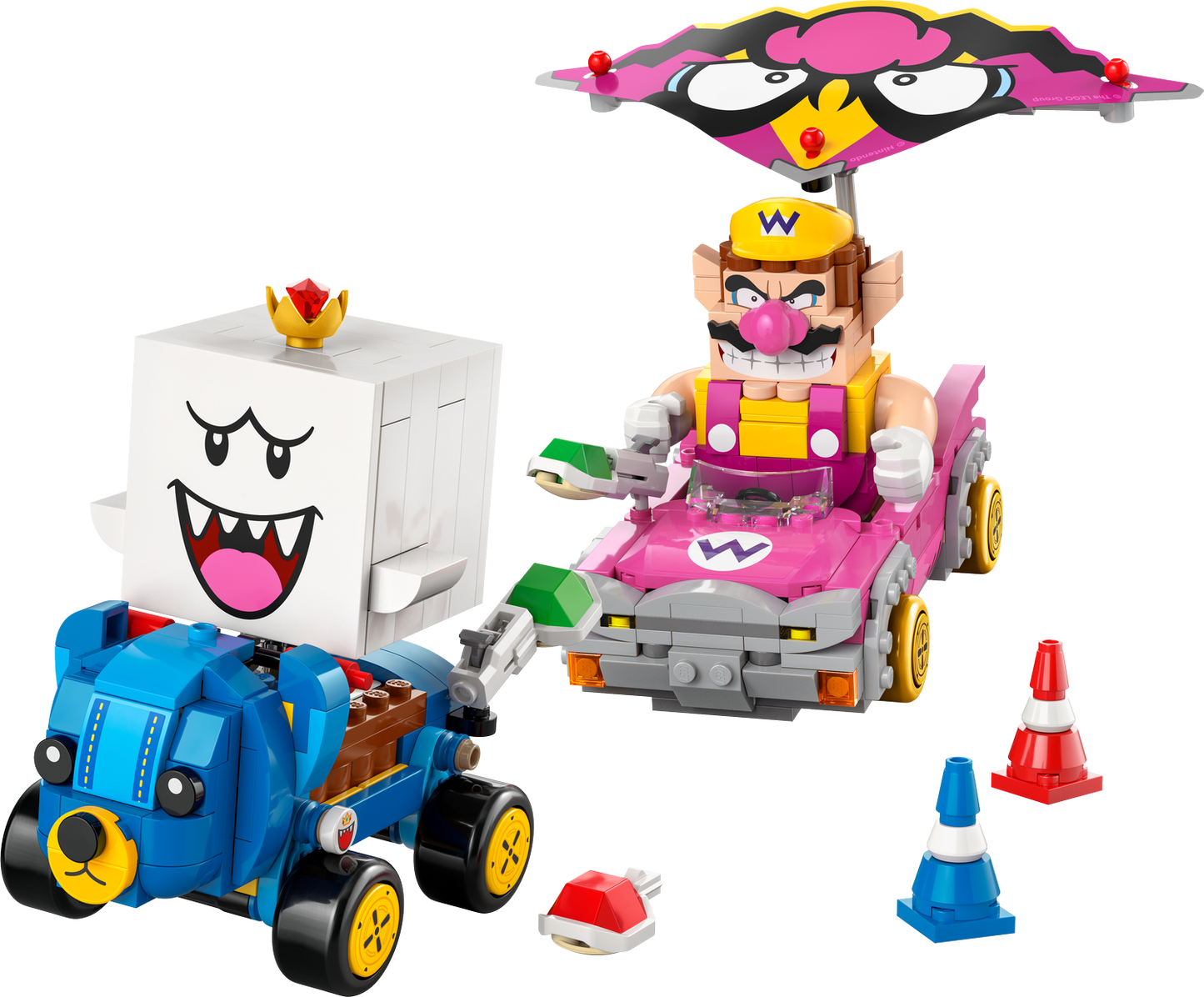 LEGO Super Mario: Mario Kart – Wario & King Boo (72038)