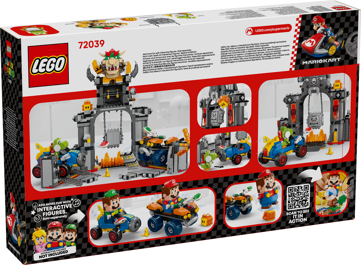 LEGO Super Mario: Mario Kart – Bowser’s Castle (72039)